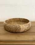 Red Onyx Stone Bowl 30cm Dia