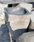 River Stone Pedestal Basin  | Assorted Styles