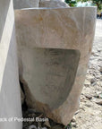 River Stone Pedestal Basin  | Assorted Styles