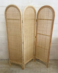 Hazel Rattan 3 Panel Screen Room Divider