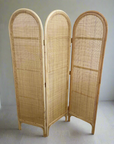 Hazel Rattan 3 Panel Screen Room Divider