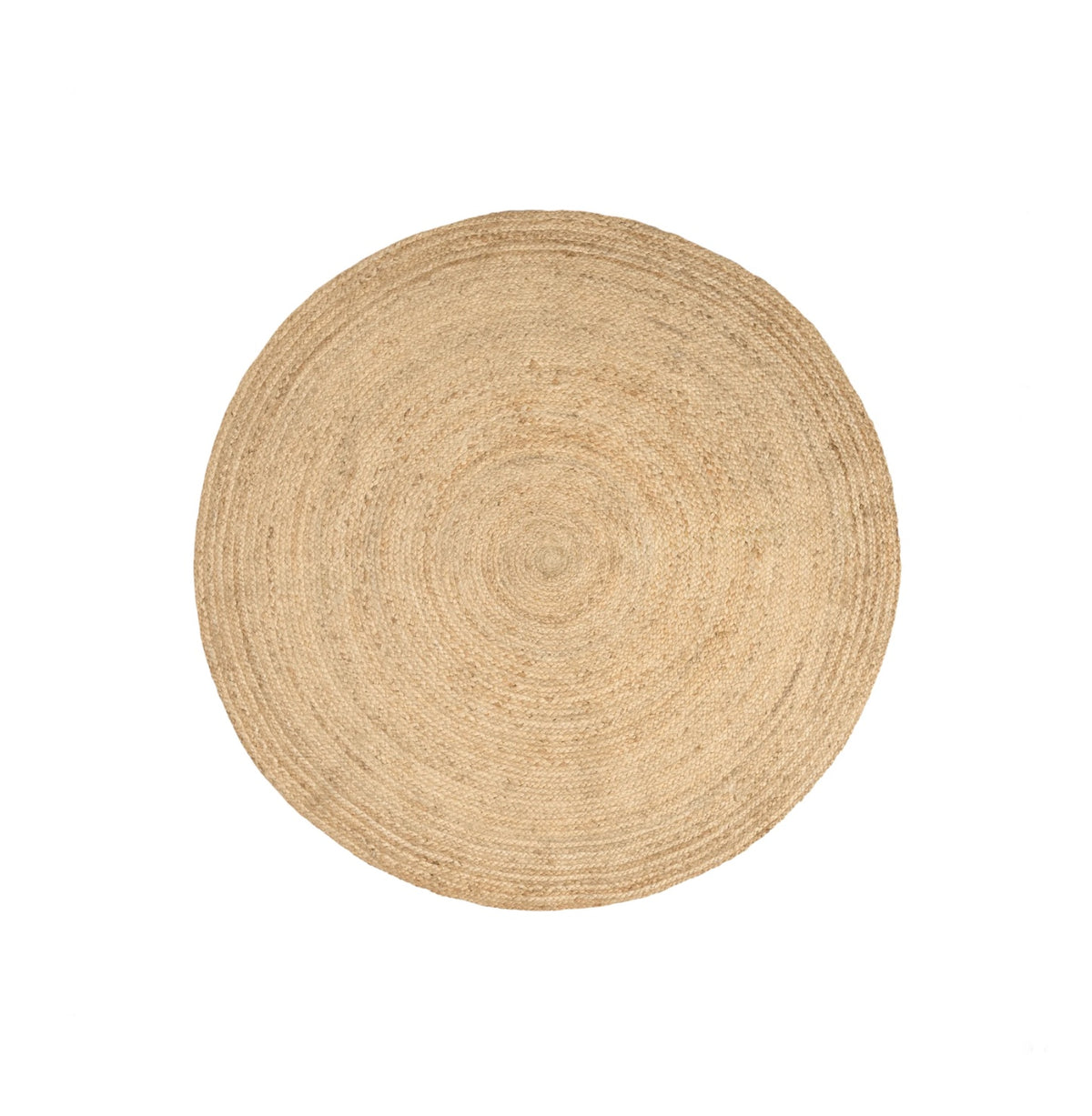 Braided Round Jute Rug 120cm Dia