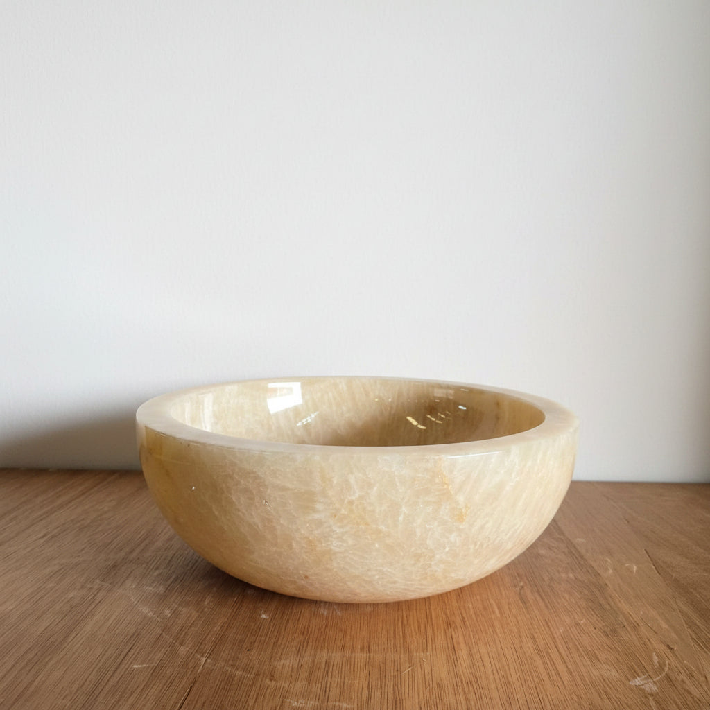 Round Onyx Stone Basin 02 | Pre Order