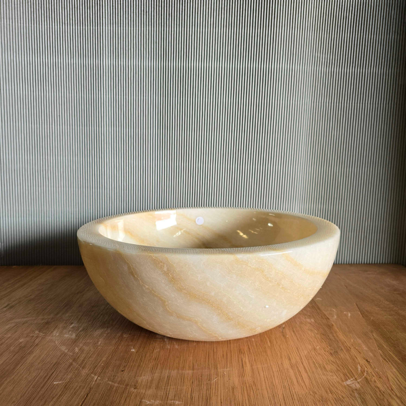 Round Onyx Stone Basin 05 | Pre Order