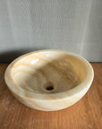 Round Onyx Stone Basin 05 | Pre Order