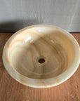 Round Onyx Stone Basin 05 | Pre Order