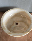 Round Onyx Stone Basin 07