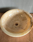 Round Onyx Stone Basin 08