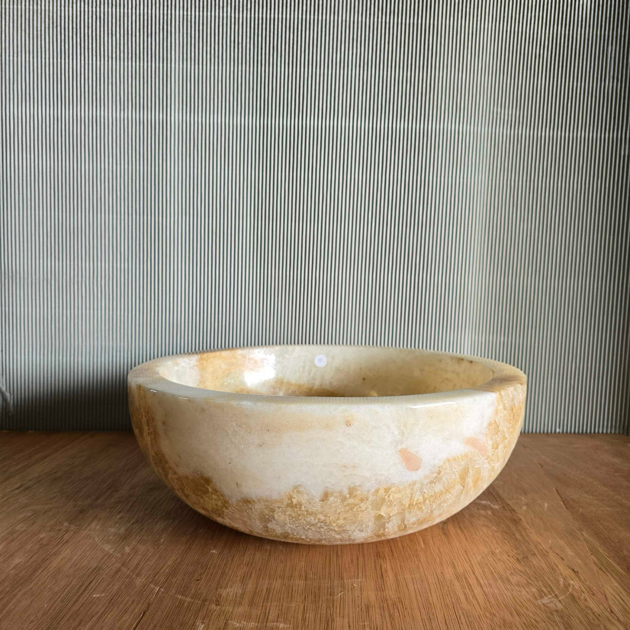Round Onyx Stone Basin 10 | Pre Order