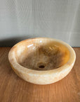 Round Onyx Stone Basin 14