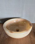 Round Onyx Stone Basin 16