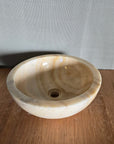 Round Onyx Stone Basin 17