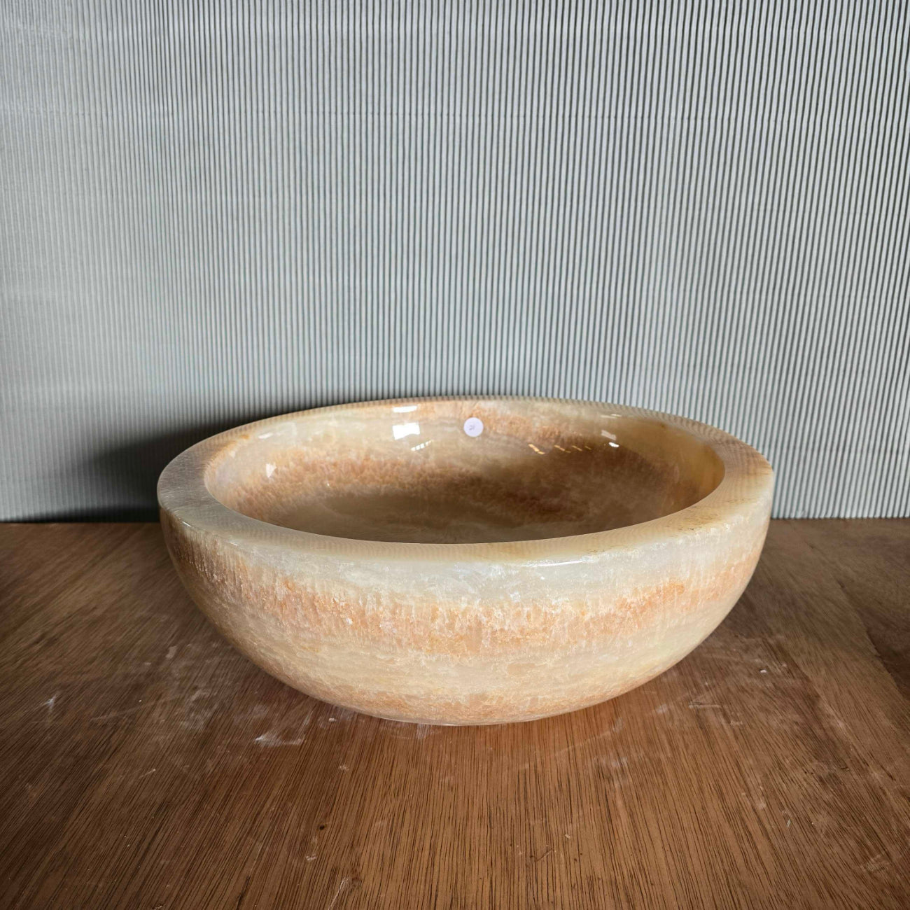 Round Onyx Stone Basin 21 | Pre Order