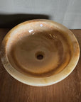 Round Onyx Stone Basin 21 | Pre Order