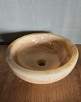 Round Onyx Stone Basin 21 | Pre Order