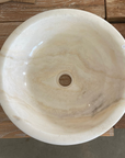 Round Onyx Stone Basin 