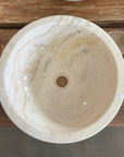 Round Onyx Stone Basin 