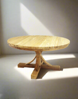 Round Teak Dining Table 150cm Dia