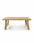 Rustic Teak Coffee Table 65 x 120 x 45cm