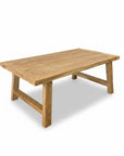 Rustic Teak Coffee Table 65 x 120 x 45cm