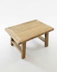Rustic Teak Coffee Table 55 x 80 x 45cm