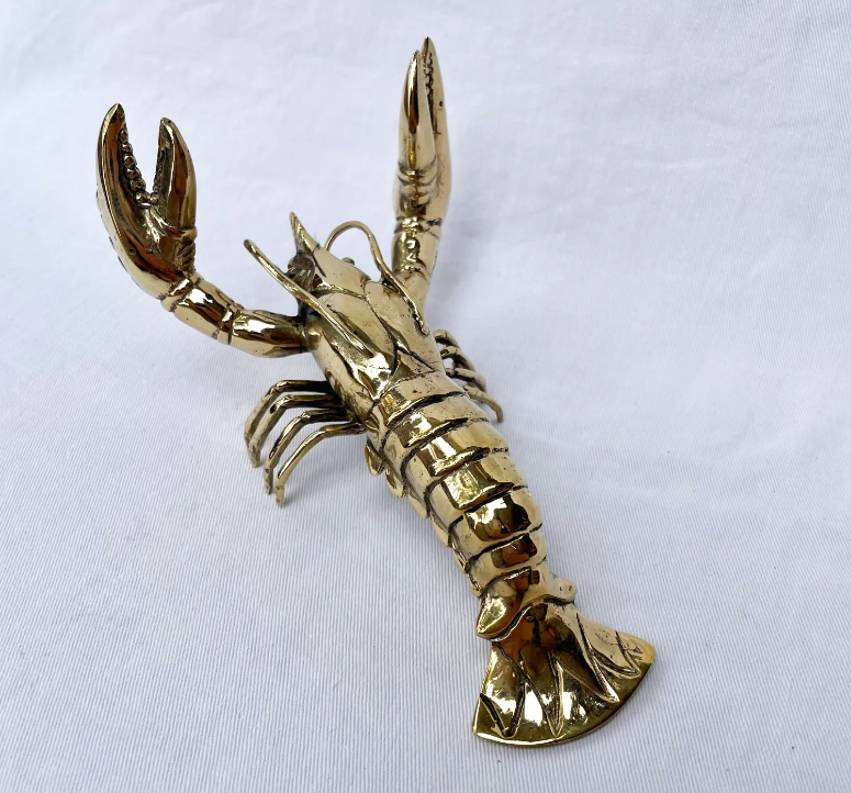 Brass Lobster 23cm