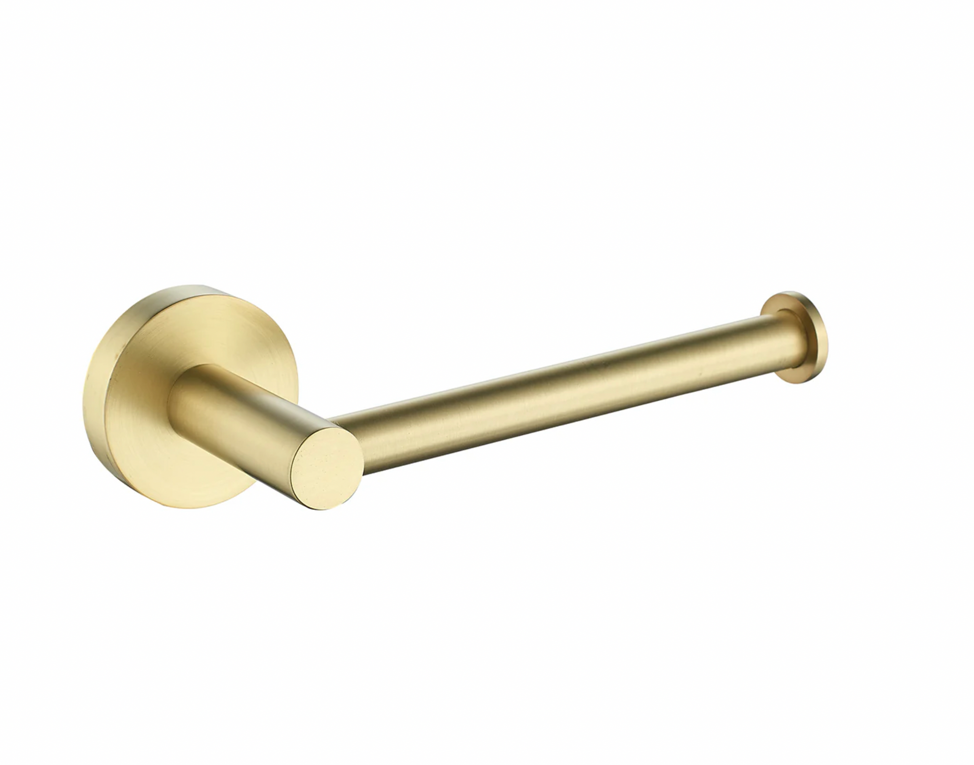 Otus L-Shaped Toilet Roll Holder - Brushed Gold