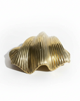 Linear Brass Clam Shell 18cm