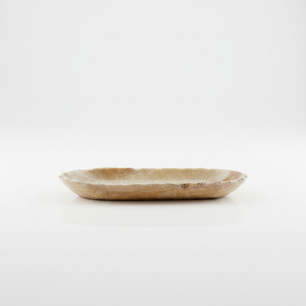 Stone Edge Onyx Oval Bowl 06