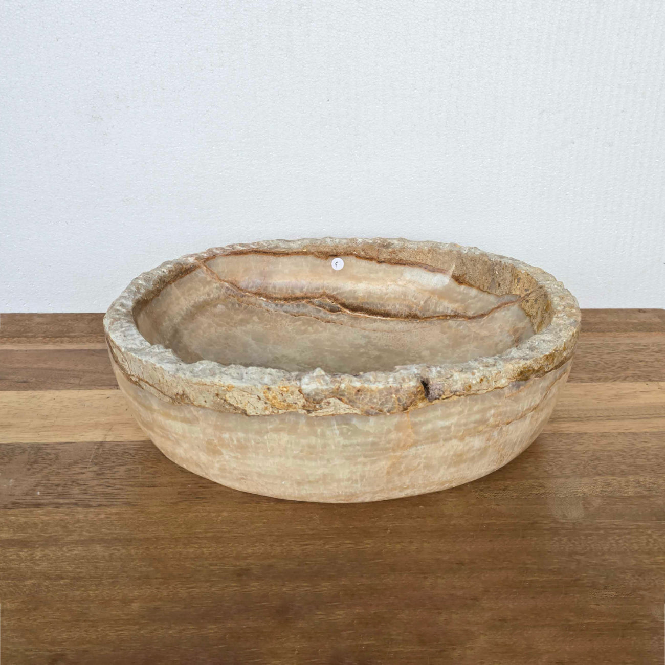 Stone Edge Oval Onyx Basin 04 | Pre Order