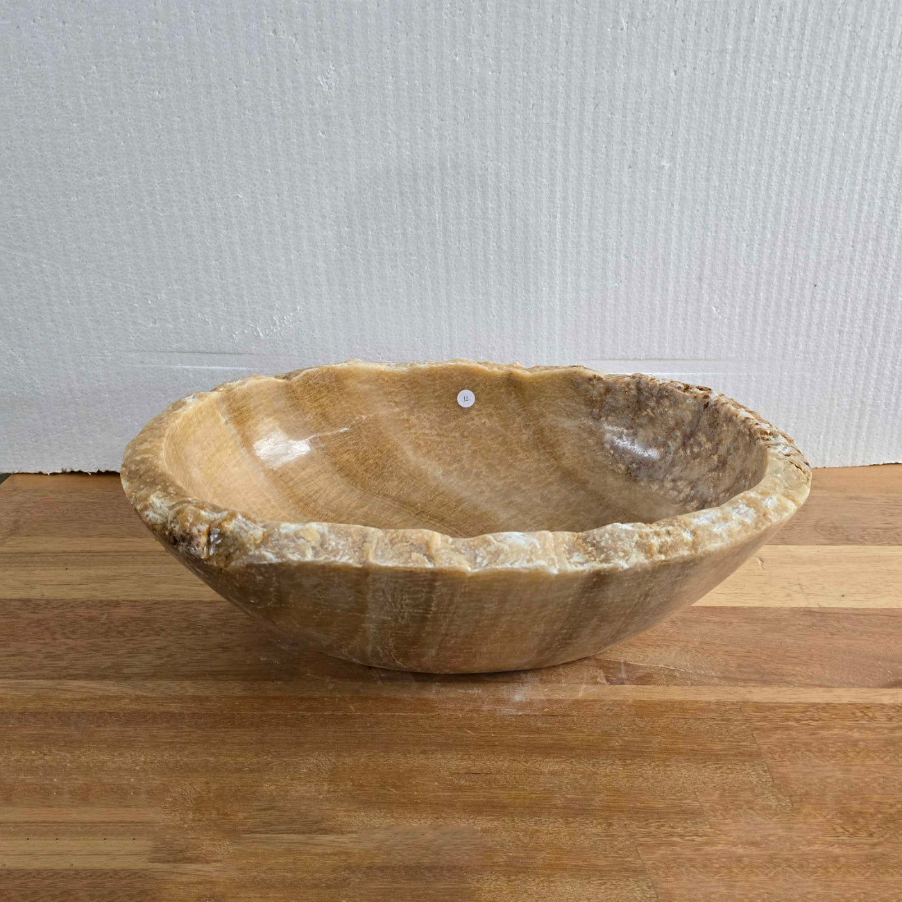 Stone Edge Oval Onyx Basin  12 | Pre Order