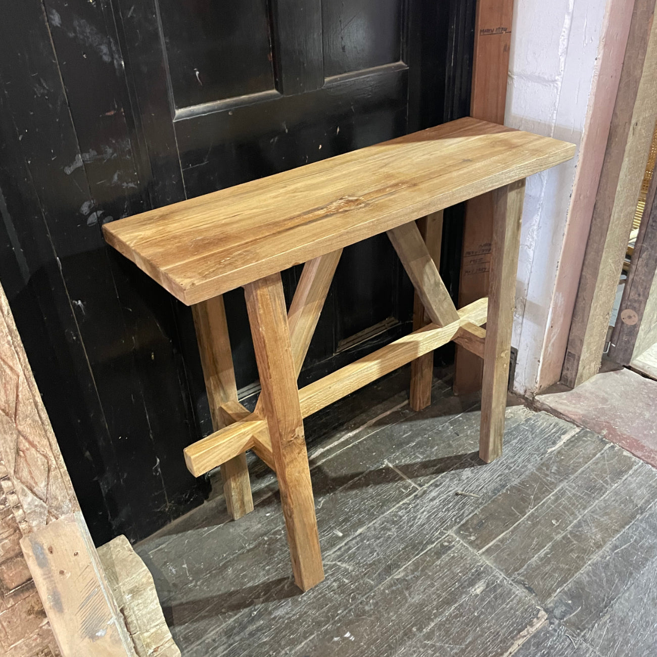 Suaka Teak Console Table - 90cm Length