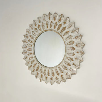 Sunburst Round Mirror Dia 60cm