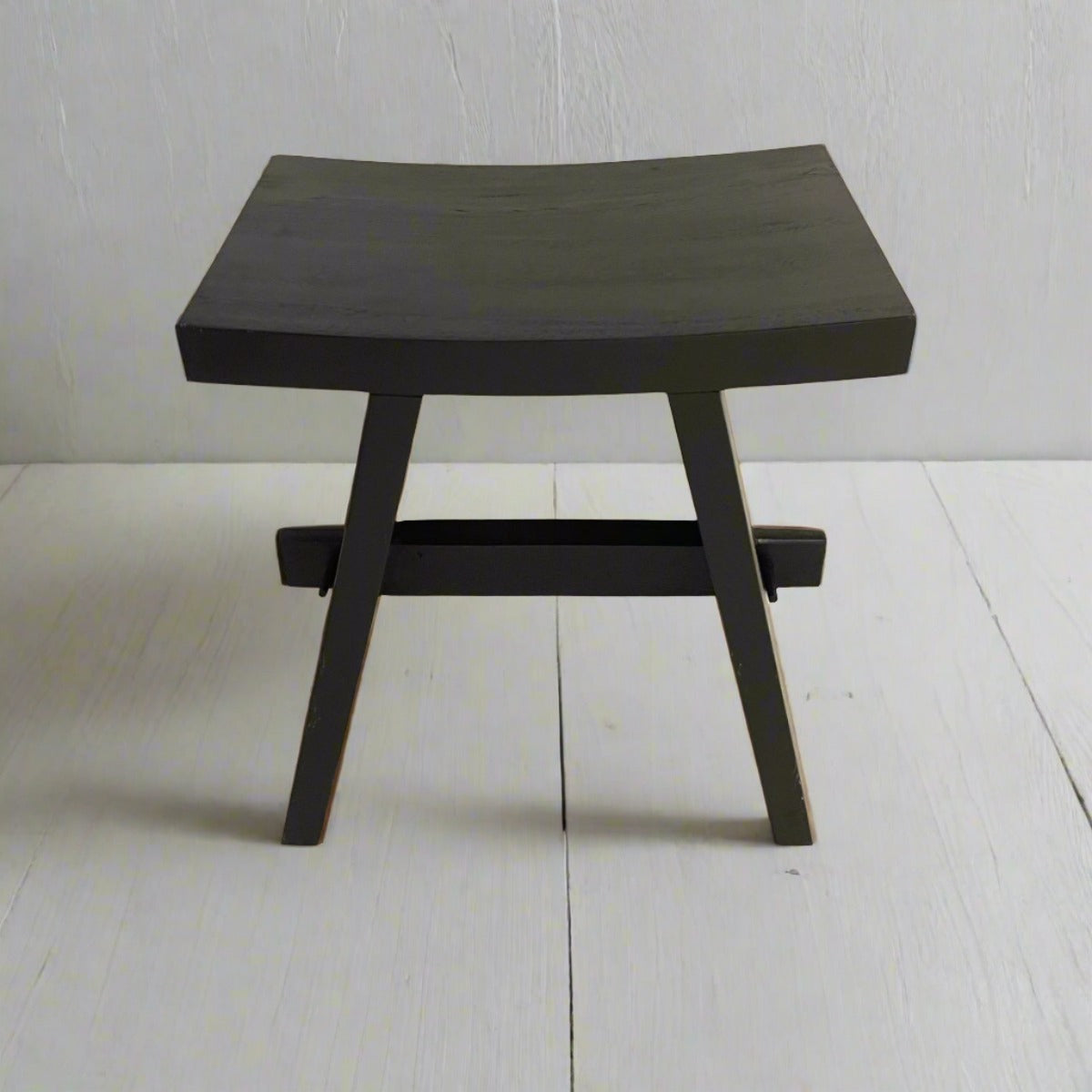 Black Tami Teak Stool – Paradise Living Co.