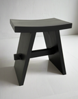 Black Tami Teak Stool