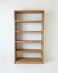 Teak Book Shelf 120 x 40 x 220cm