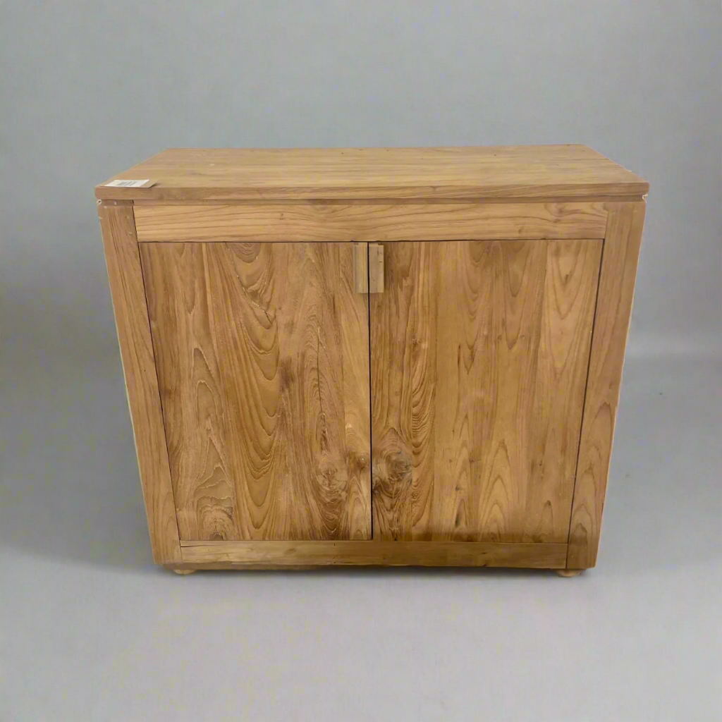 Natural Teak Vanity 90cm