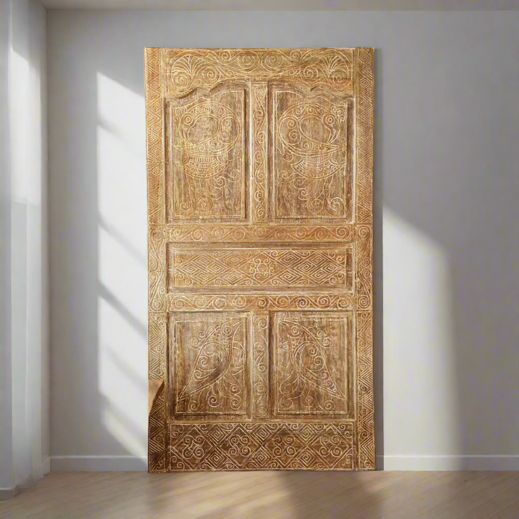 Talia Balinese Timber Door - 130x240cm