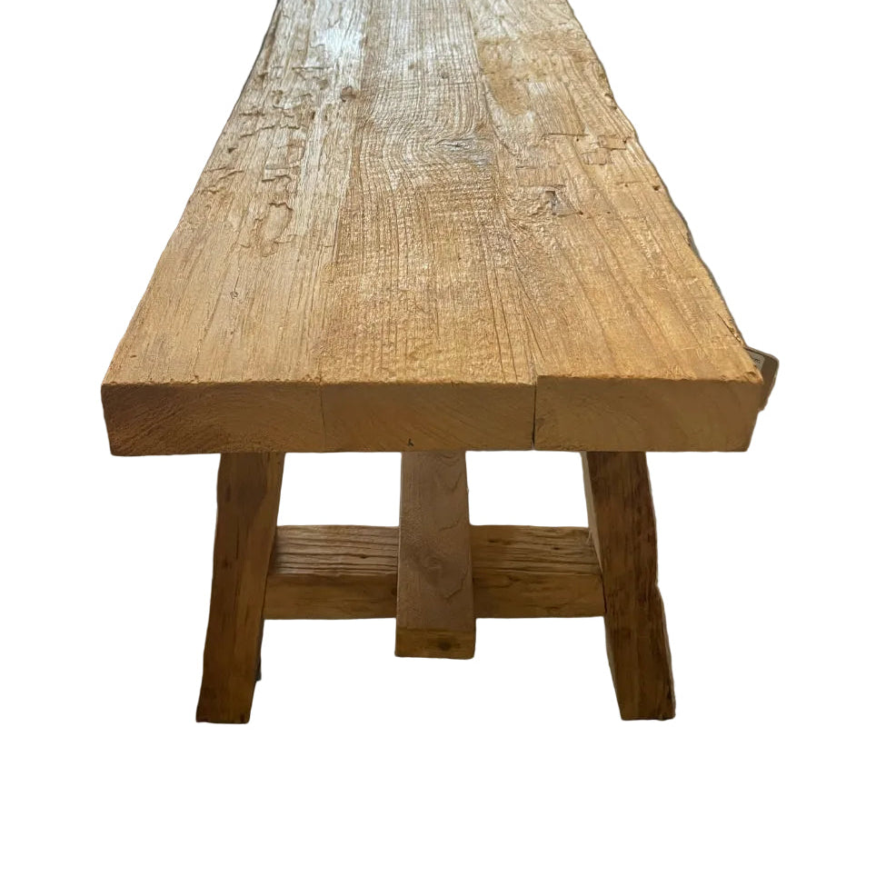 Rustic Teak Bench Seat 200cm