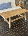 Tulum Teak Coffee Table 55 x 120 x 45cm
