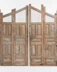 Vintage Indian Timber Gate 03 - 276 x 253cm