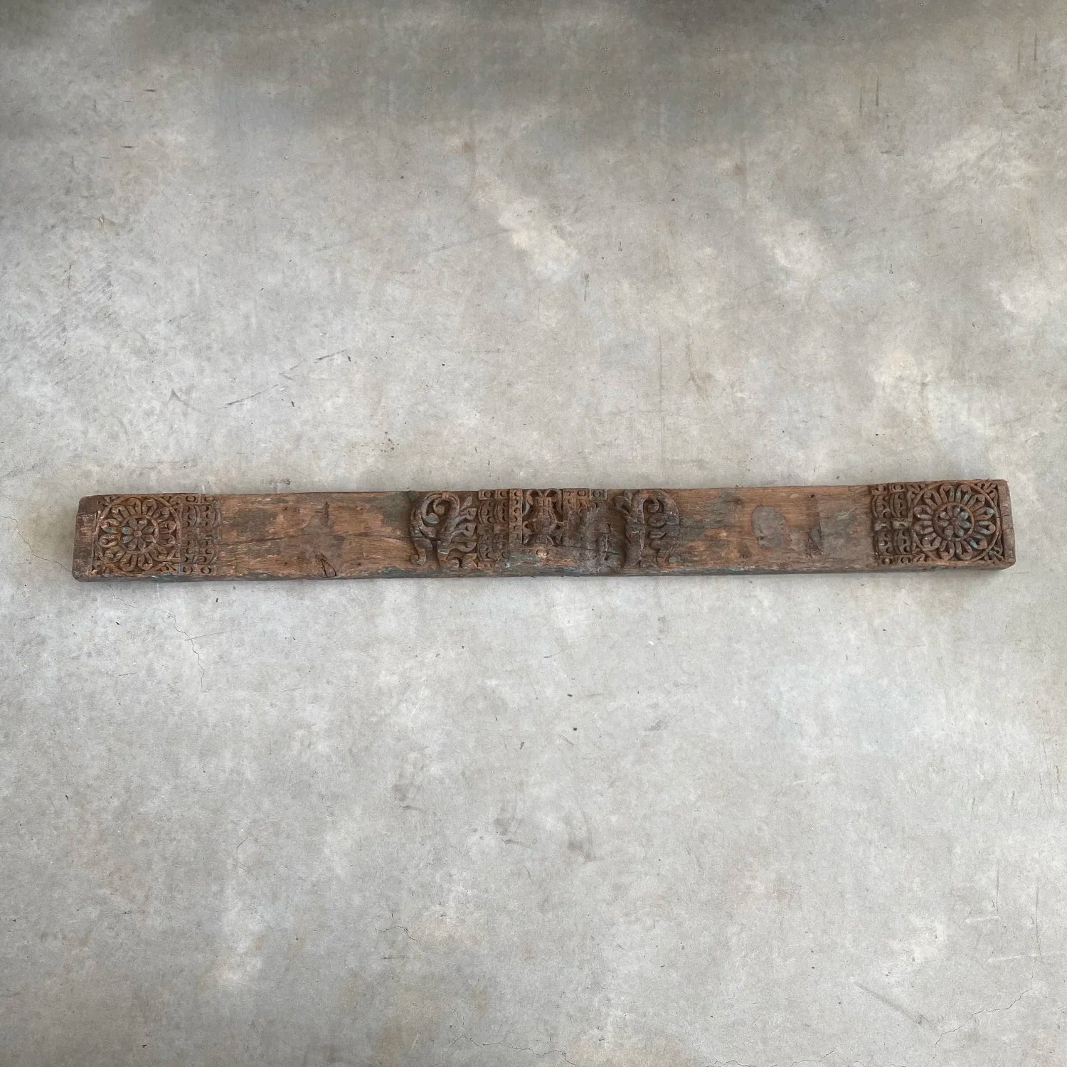 Vintage Indian Timber Lintels