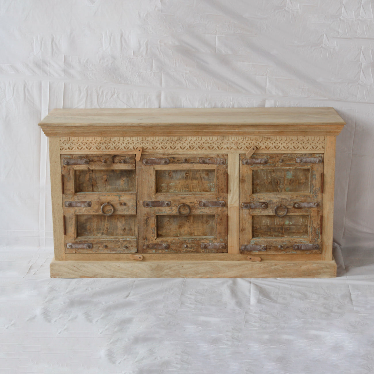 Vintage Indian Timber Sideboard 10 - 150cm Length