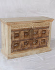 Vintage Indian Timber Vanity 01 - 120cm Length