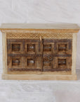 Vintage Indian Timber Vanity 01 - 120cm Length