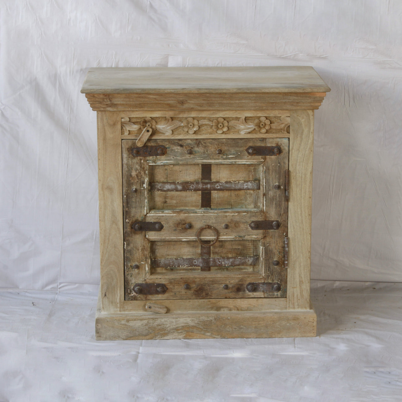 Vintage Indian Timber Vanity 01 - 75cm Length | Pre Order