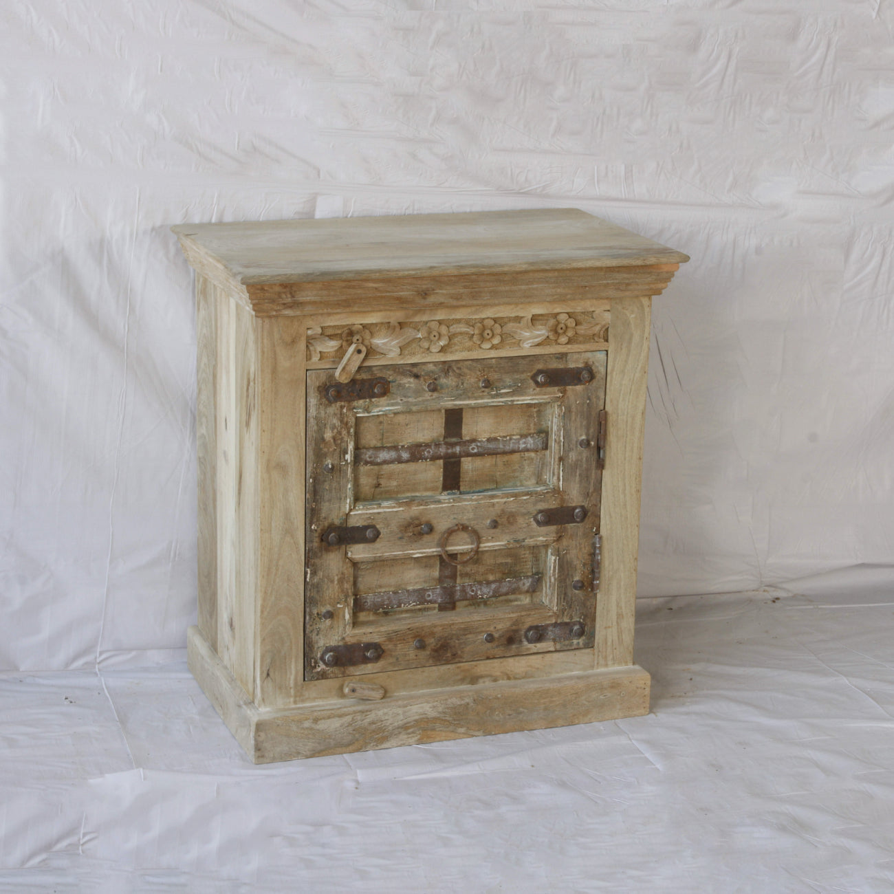 Vintage Indian Timber Vanity 01 - 75cm Length | Pre Order