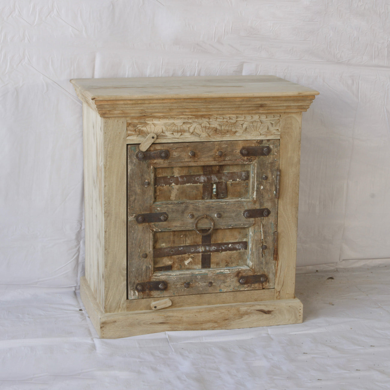 Vintage Indian Timber Vanity 02 - 75cm Length | Pre Order