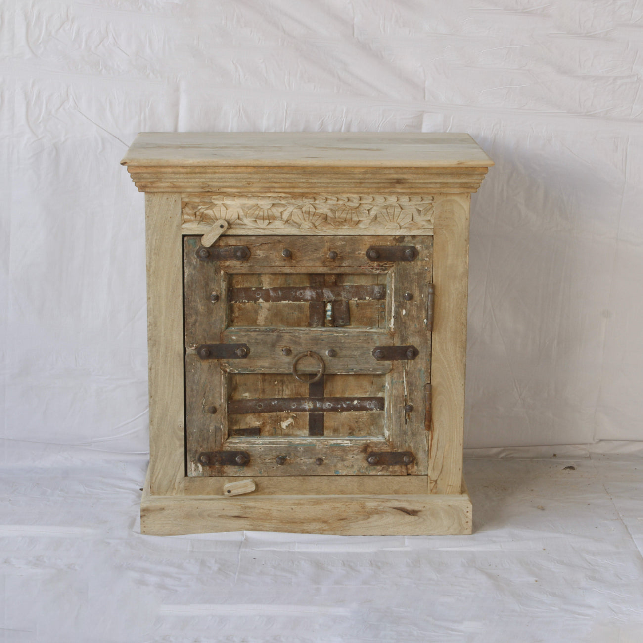 Vintage Indian Timber Vanity 02 - 75cm Length | Pre Order