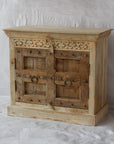 Vintage Indian Timber Vanity 02 - 90cm Length
